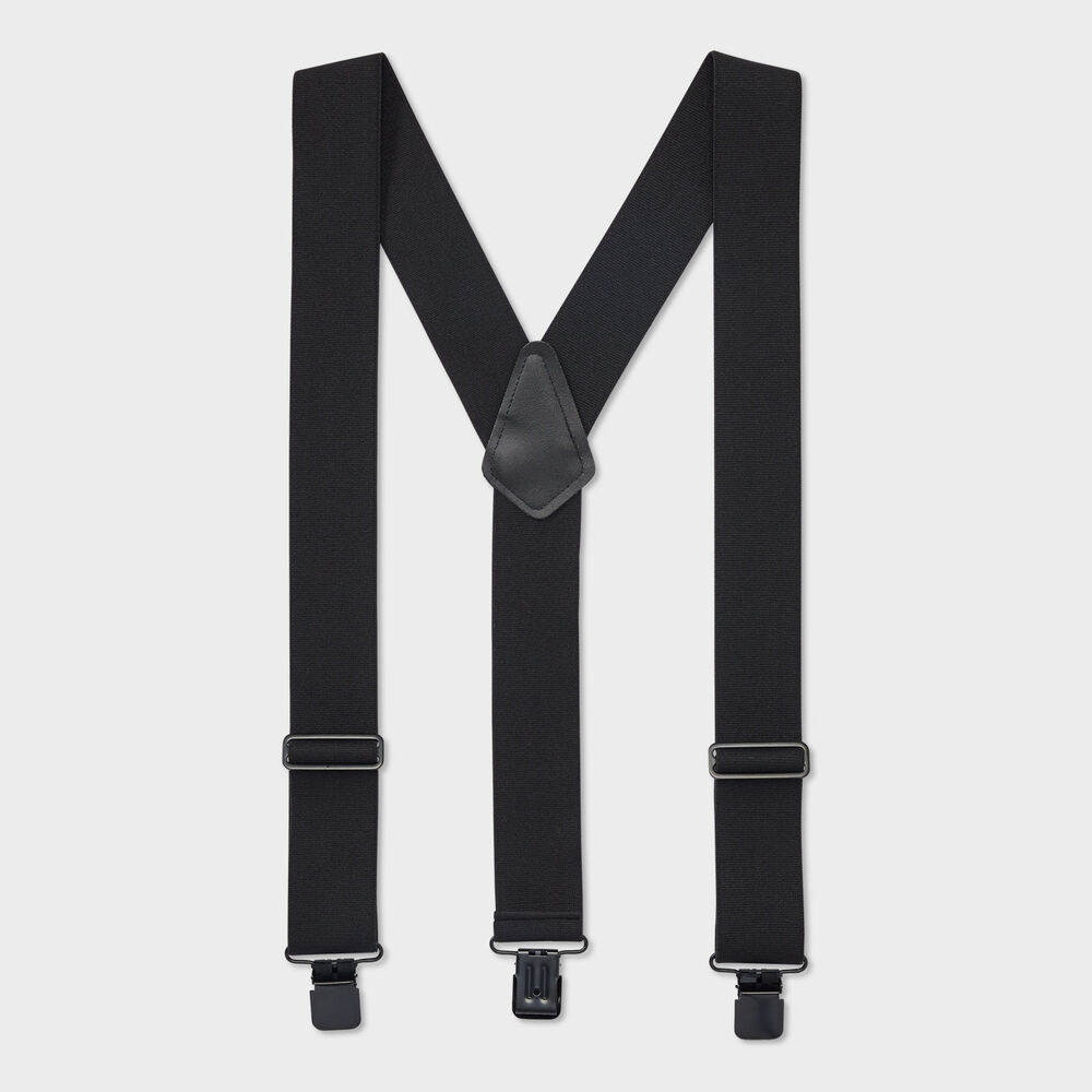 Duluth Y-Back Contractor Suspenders BLK ONESIZE Main Image