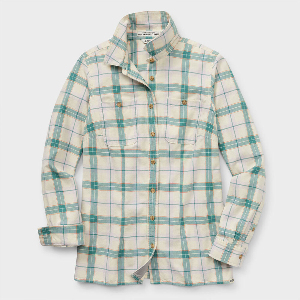 Women's Free Swingin' Flannel Shirt Main Image