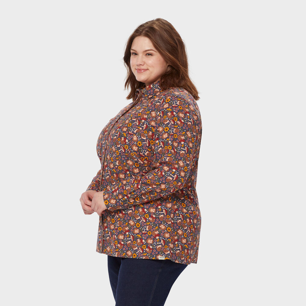 Women's Plus Free Swingin' Flannel Shirt Main Image