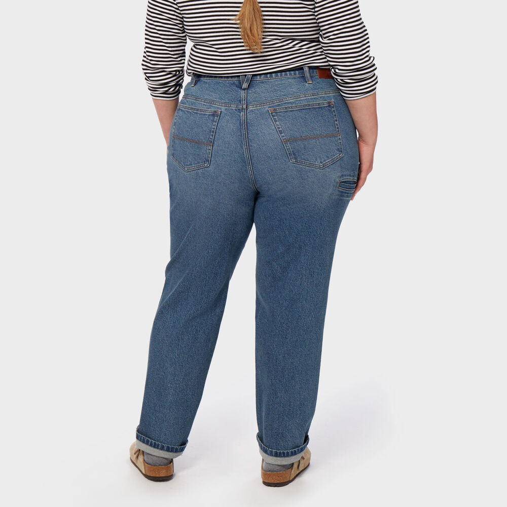 Women's Plus Duluth Heritage Hi-Rise Straight Leg Jeans Main Image