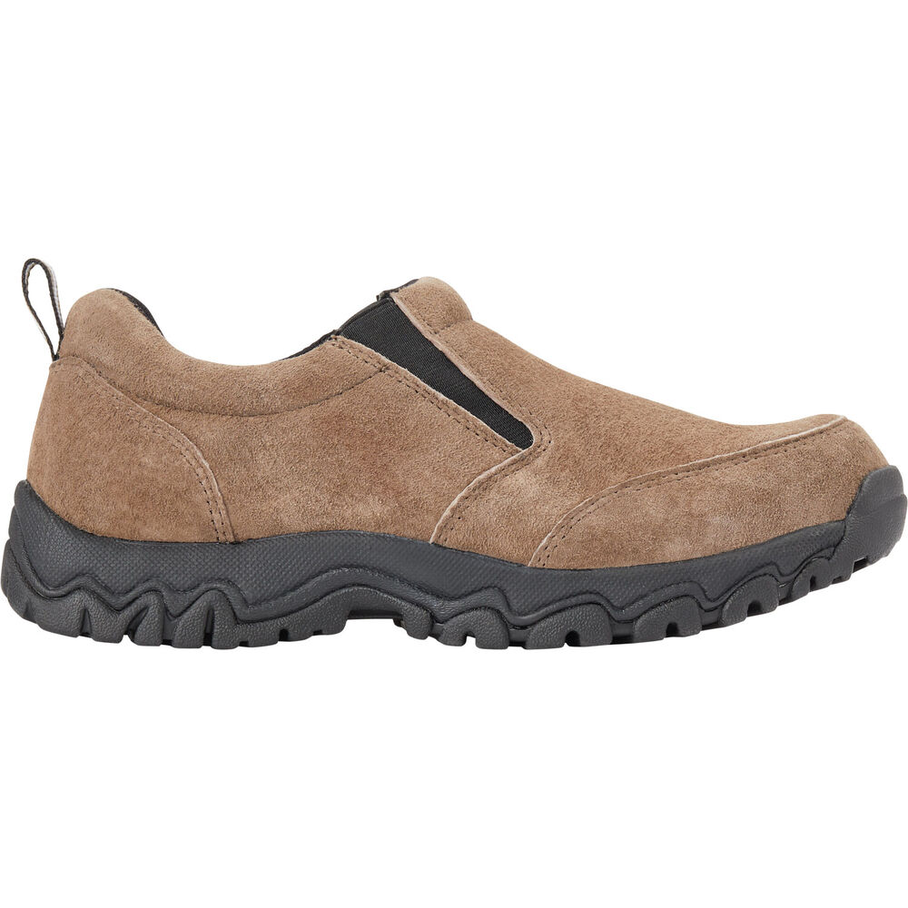 Men's Wild Boar Pig Suede Mocs | Duluth Trading Company