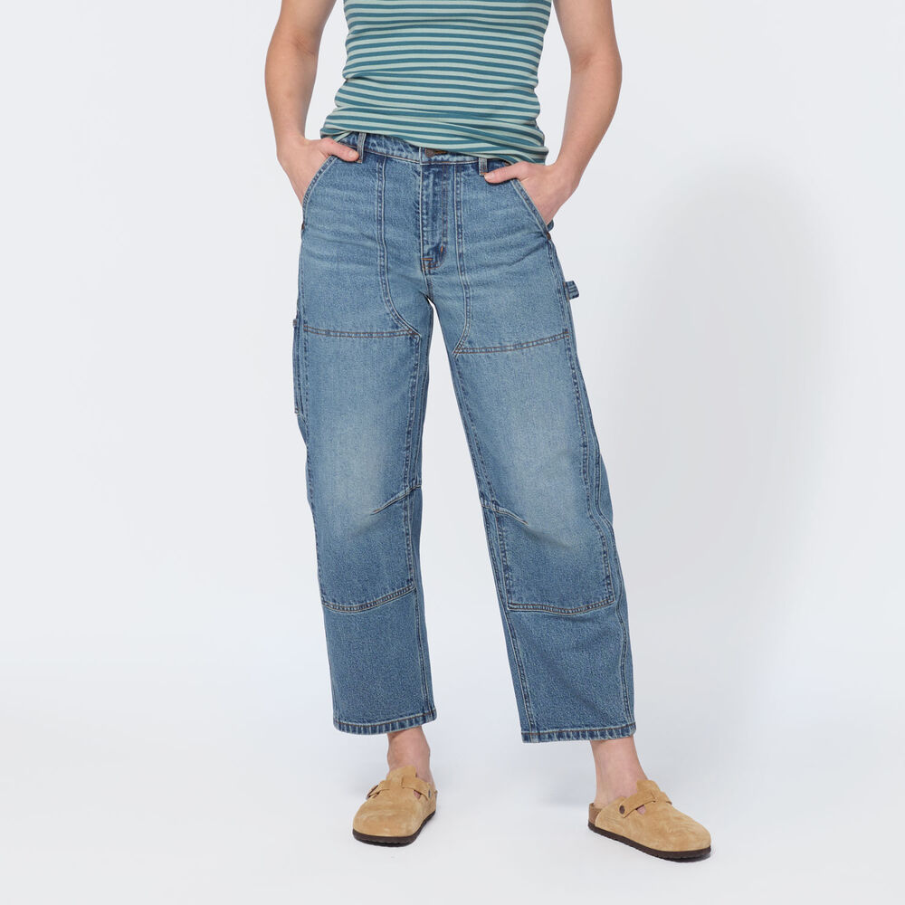 Women's Duluth Heritage Hi-Rise Barrel Leg Jeans Main Image