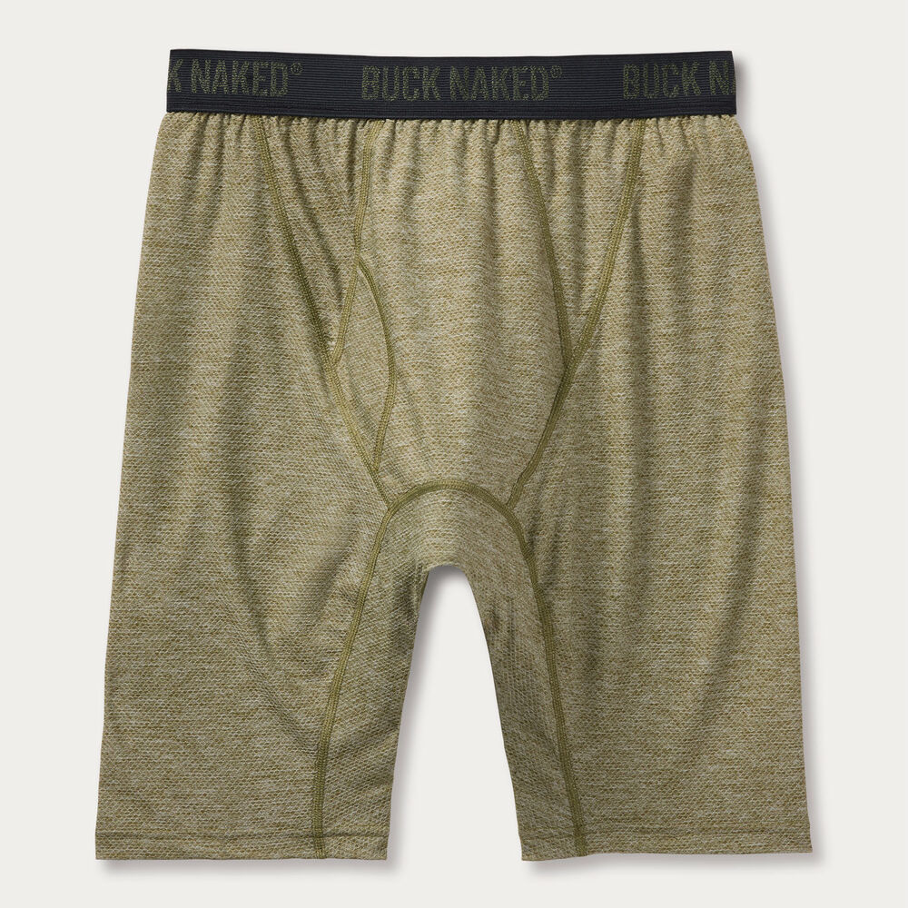 Men's Buck Naked Extra Long Boxer Briefs Main Image