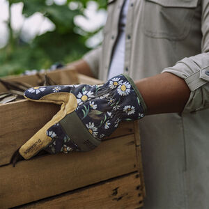 Women's Canvas Durahide Pattern Gloves