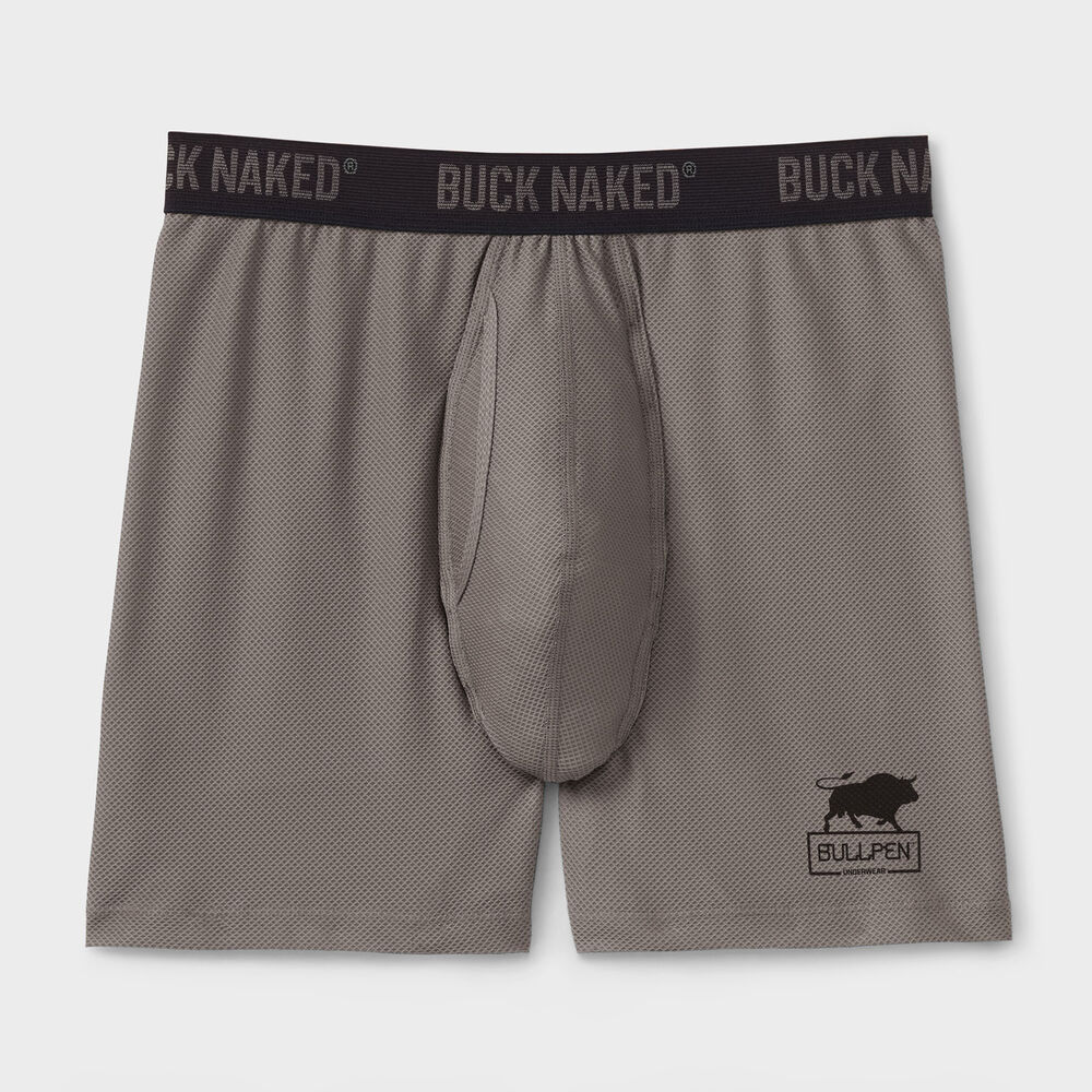 Men's Buck Naked Bullpen Boxer Briefs Main Image