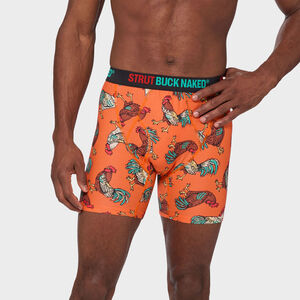 Men's Buck Naked Pattern Boxer Briefs