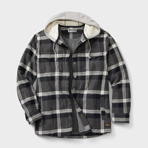 Men's Flapjack Relaxed Fit Hooded Shirt Jac
