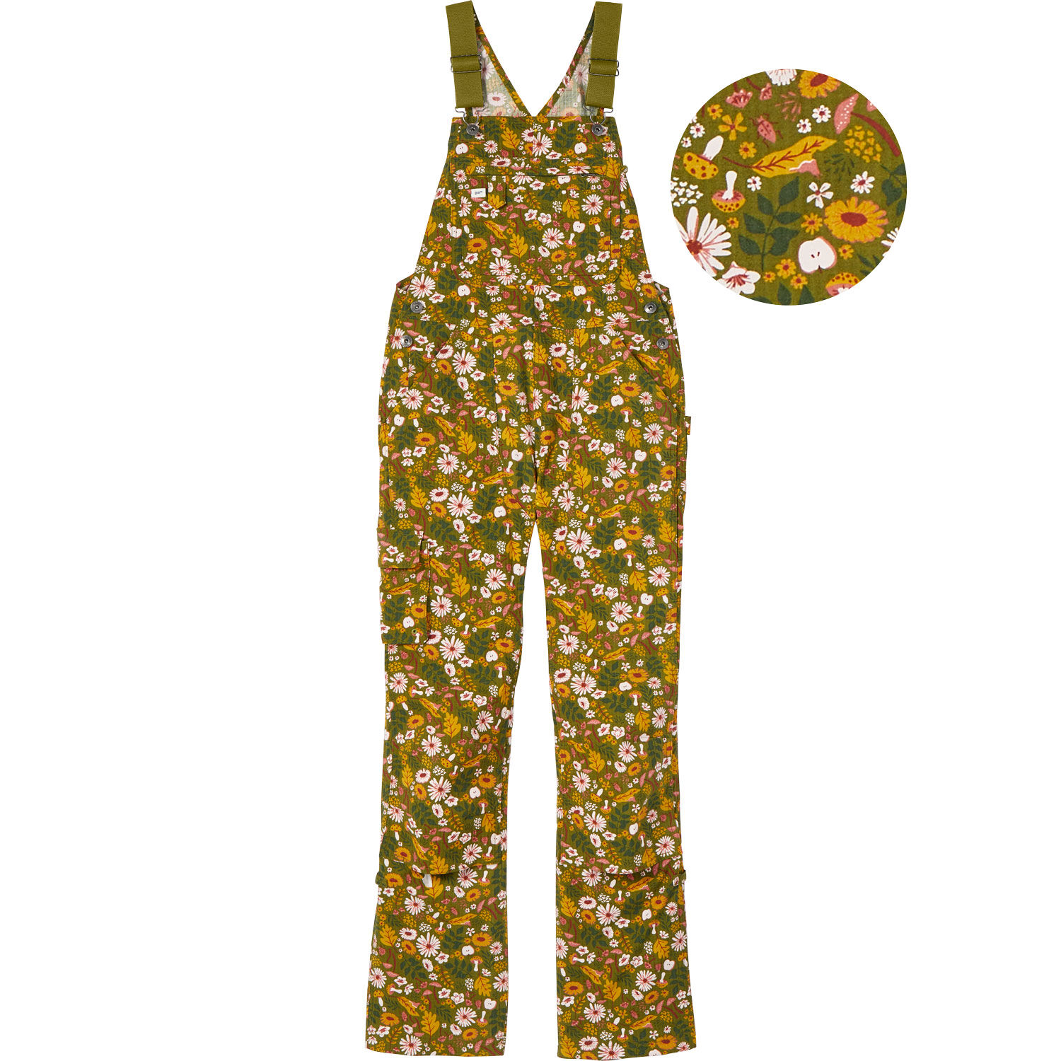 thumbnail image 2 of Duluth Women's Heirloom Gardening Bib Overalls – New With Tags, Regular Size, Women's Workwear 2 of 3