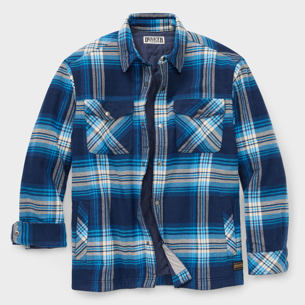 Men's Folklore Flannel Insulated Shirt Jac Main Image