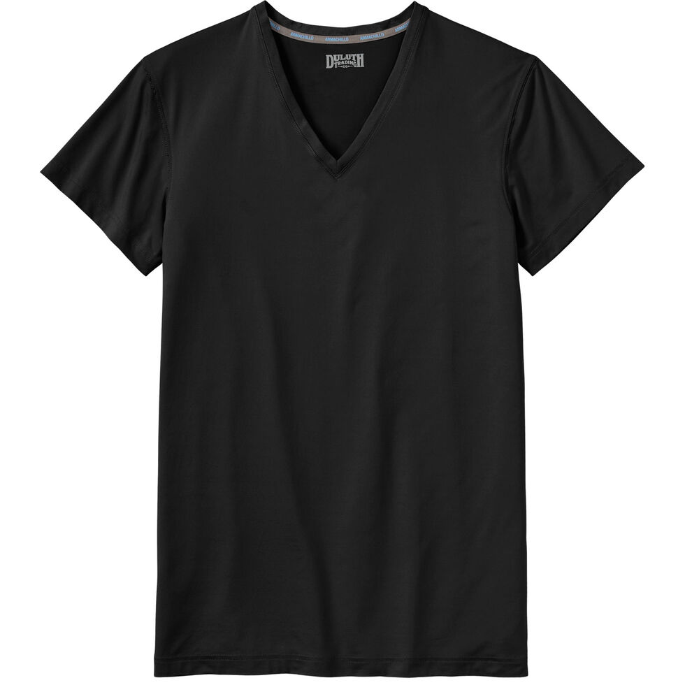 Men's Armachillo Cooling Comfort V-Neck Undershirt | Duluth Trading Company