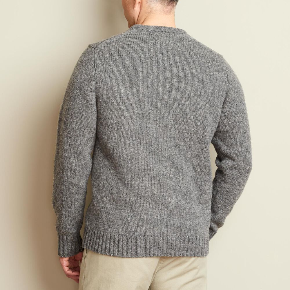 Men's Shetland Wool Sweater Main Image