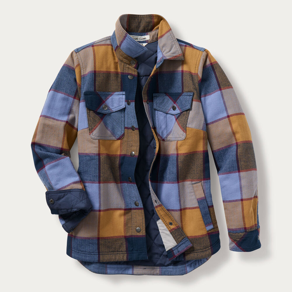 Women's Folklore Flannel Insulated Shirt Jac Main Image