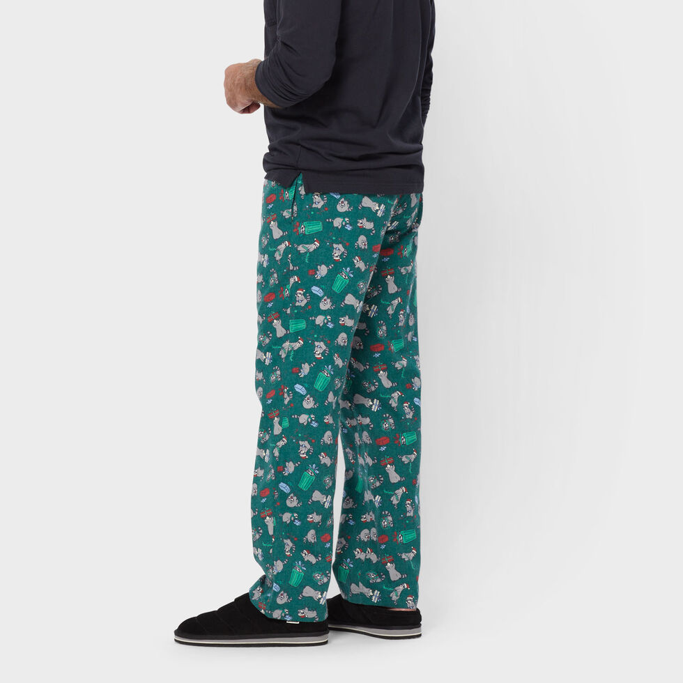Ensemble pyjama pantalon 2 pièces coton gris homme | La Halle