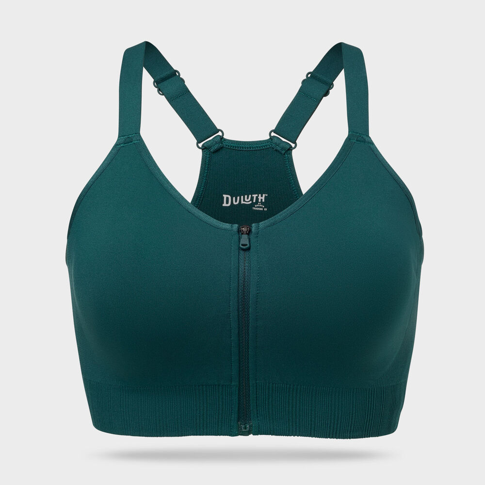 Women's Armachillo Seamless Zip-Front Bra Main Image