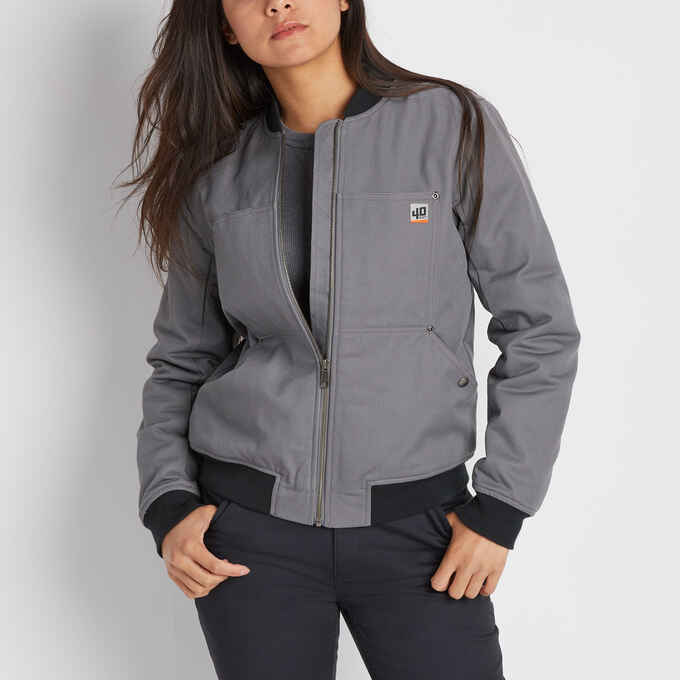 Women's 40 Grit Twill Insulated Bomber