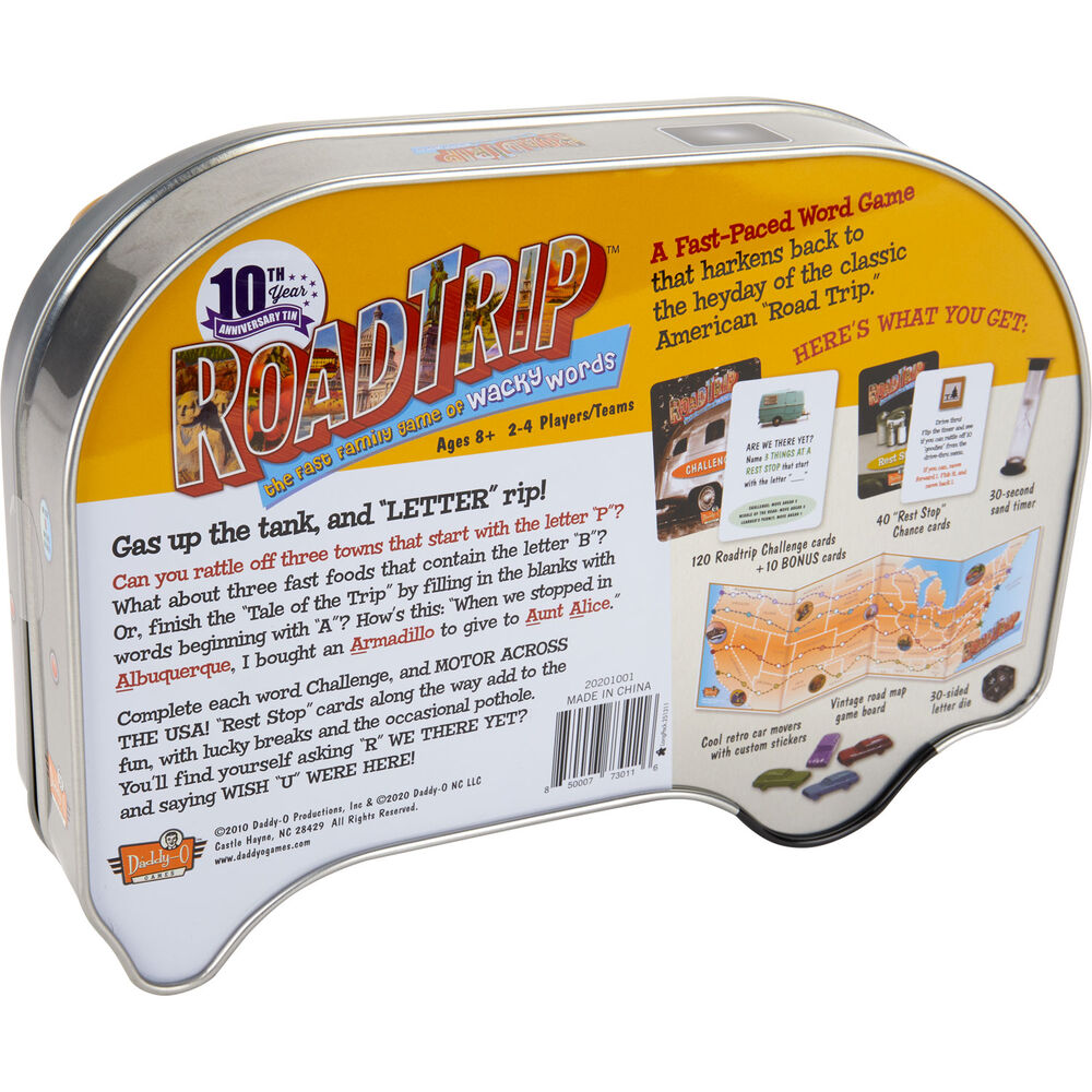 Road Trip Board Game Main Image