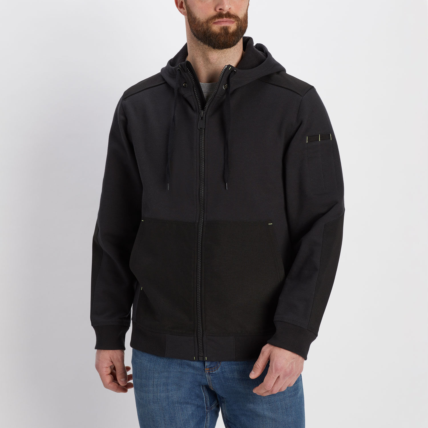 Men's Tradetek Heavyweight Sweats Full Zip Hoodie