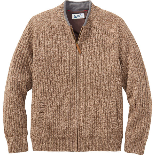 Shetland Wool Windproof Zip Sweater | Duluth Trading Company