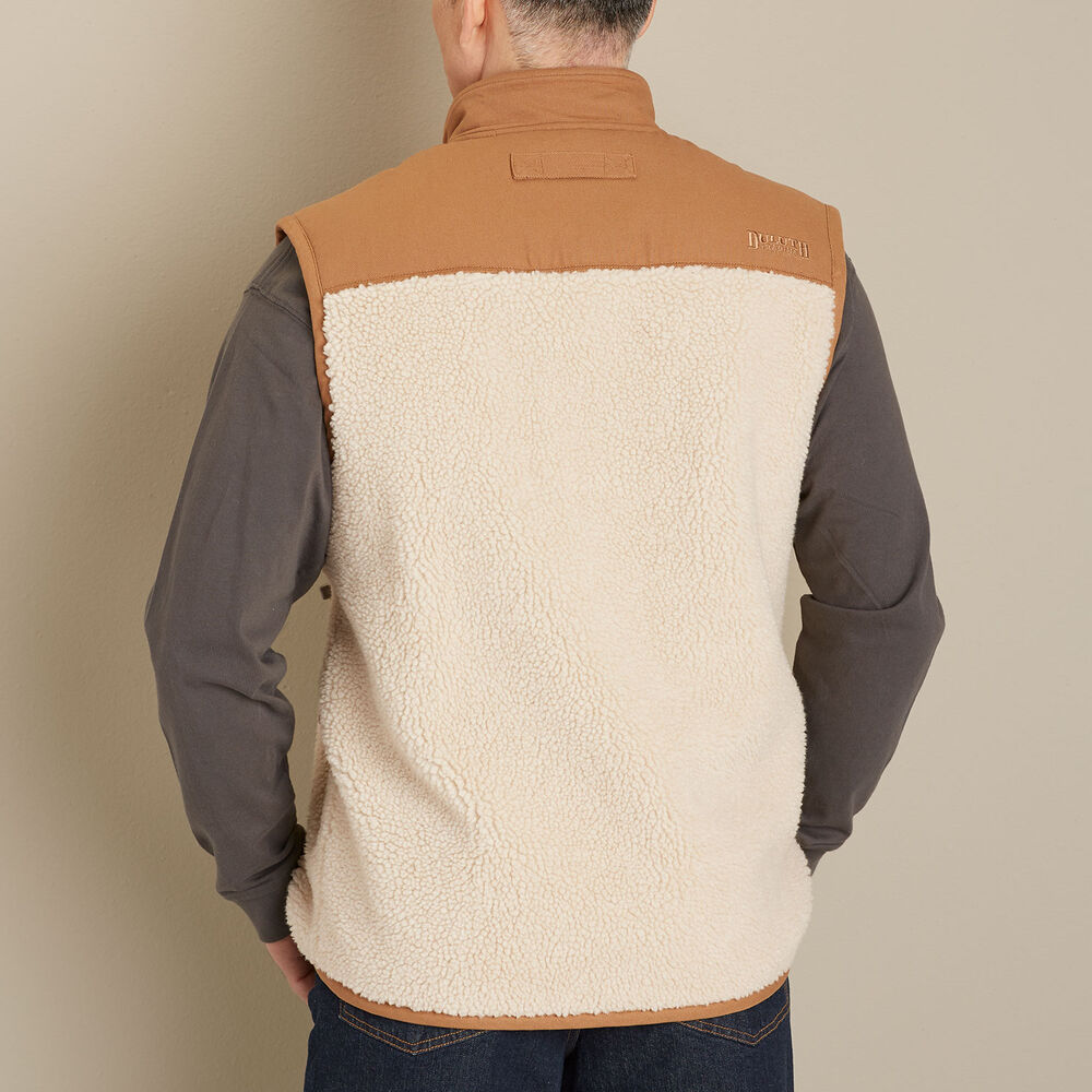 Men's Burly Sherpa Fleece Vest Main Image
