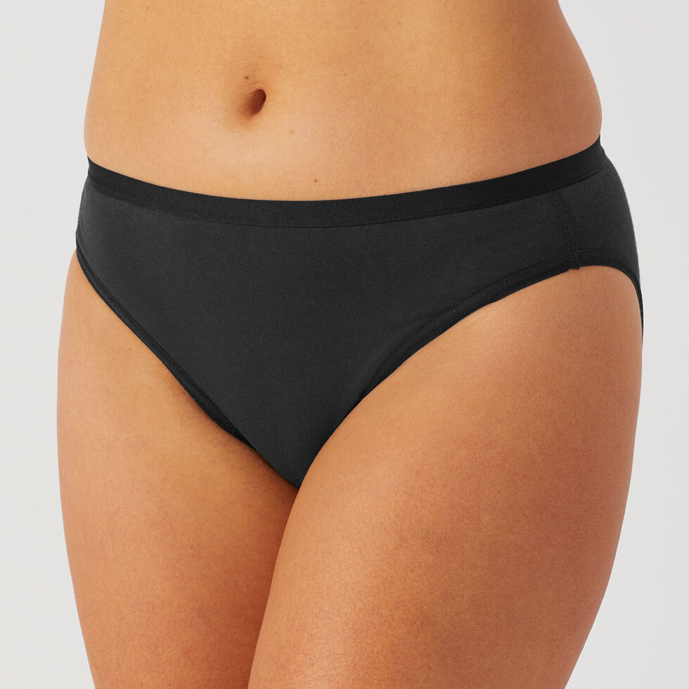 Ladies Cotton/Spandex High cut Underwear