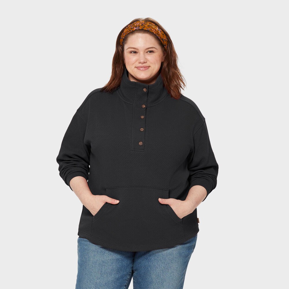 Women's Plus AirLoc Quilted Funnelneck Main Image