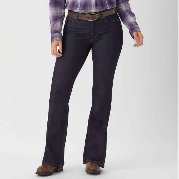 Women’s Double Flex Fence Mender Flare Leg Jeans Duluth Trading Company