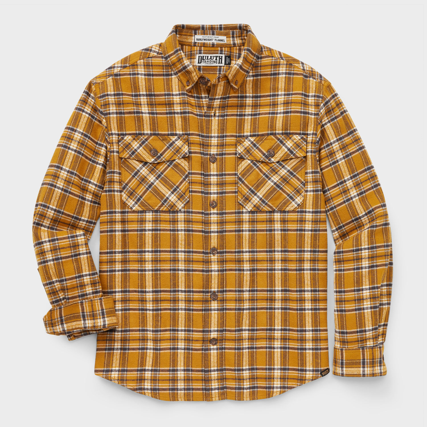 Men's Burlyweight Flannel Relaxed Fit Shirt | Duluth Trading Company