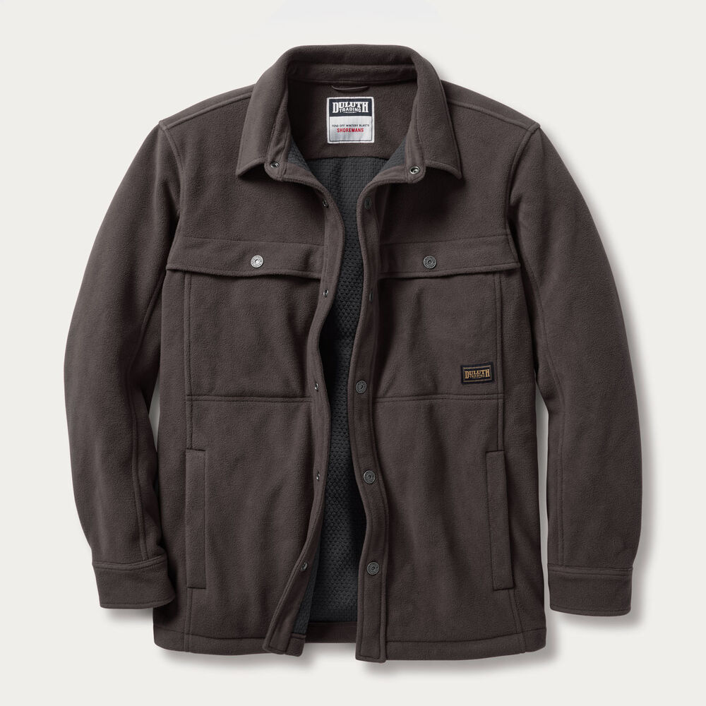 Men's Shoreman's Fleece Shirt Jac Main Image