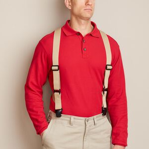 Men's Metal Free Tall Clip Suspenders
