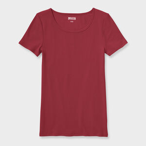 Women's No-Yank Luxe Rib Short Sleeve Tee