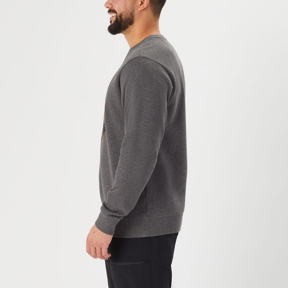 Men's Midweight Relaxed Fit Crew Sweatshirt Main Image