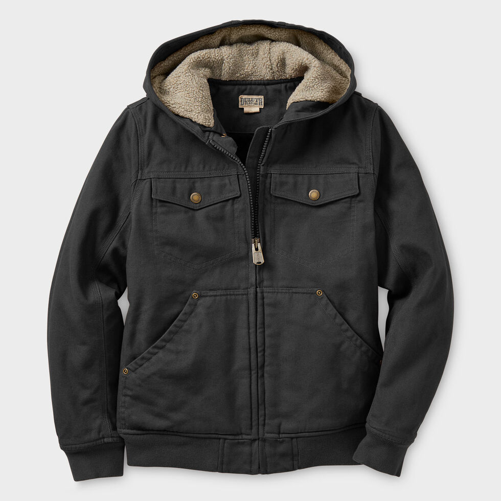 Women's Fire Hose Insulated Hooded Jacket Duluth Trading Company