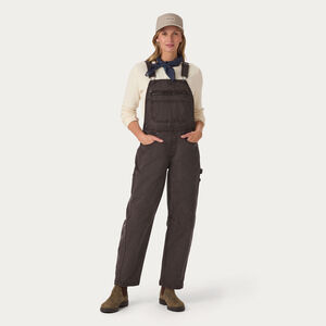 Women's VintageFlex Fire Hose Barrel Leg Overalls
