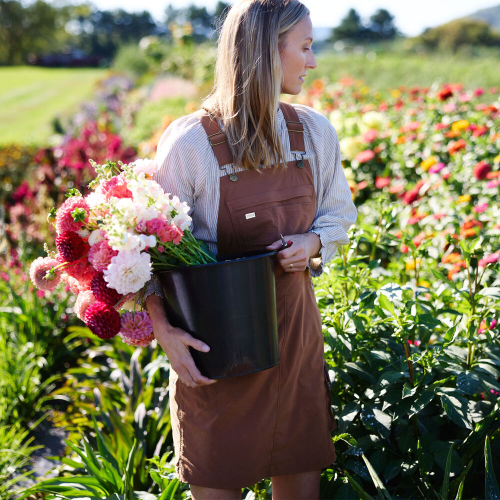 Women's Heirloom Gardening Overall Dress Main Image