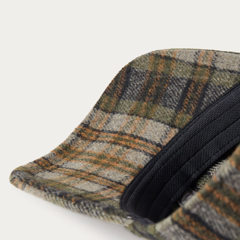 Women's Flannel Ball Cap Main Image