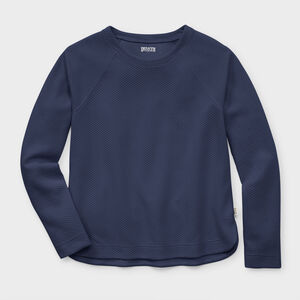 Women's Plus AirLoc Quilted Crew Pullover