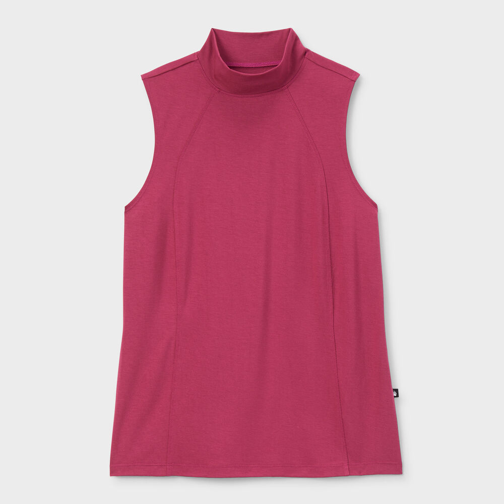 Women's AKHG Renew Bamboo Mockneck Tank Main Image