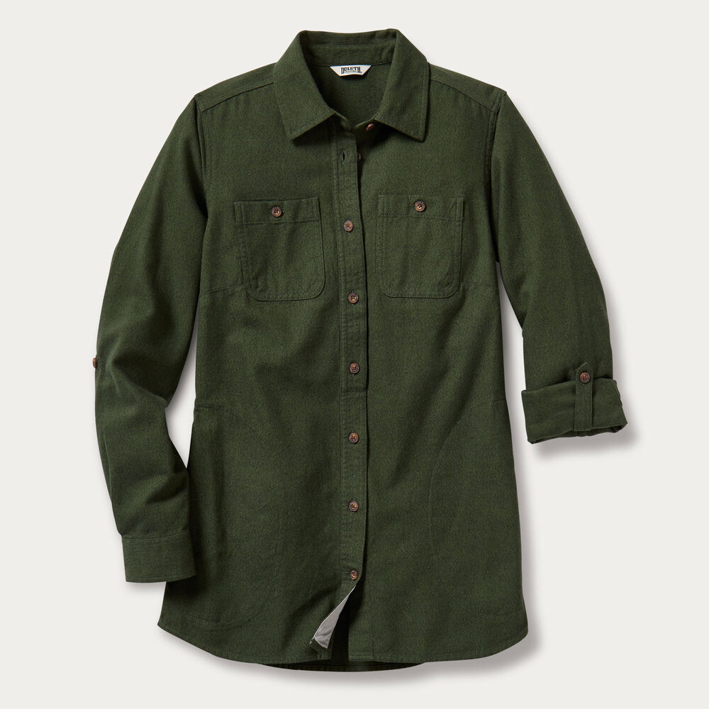 Women's Free Swingin' Flannel Tunic Main Image