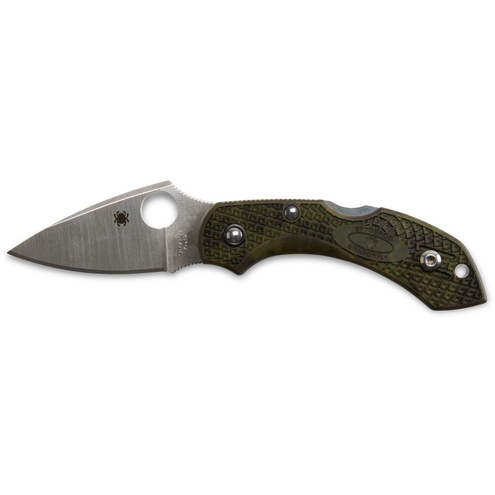 Spyderco Dragonfly 2 FRN Zome Green Knife Main Image