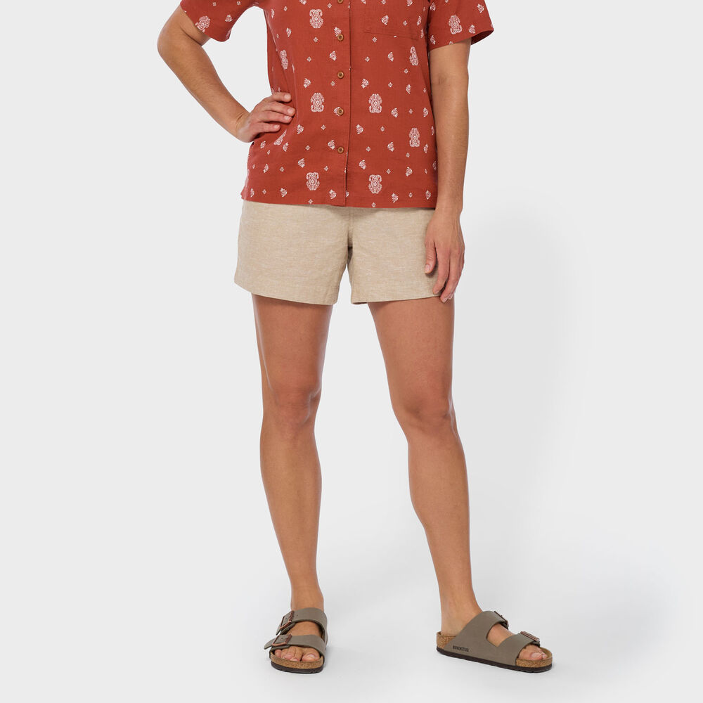 Women's Artisan Hemp Pull-On 5'' Shorts Main Image