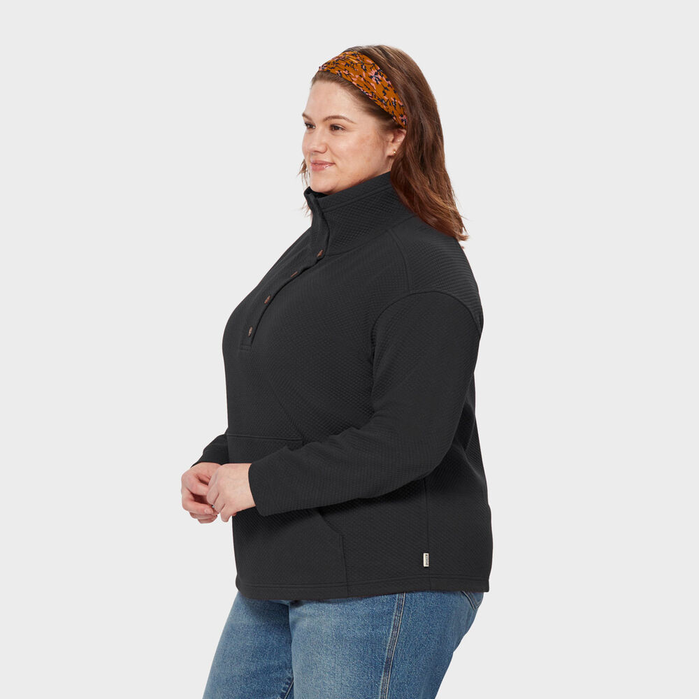 Women's Plus AirLoc Quilted Funnelneck Main Image