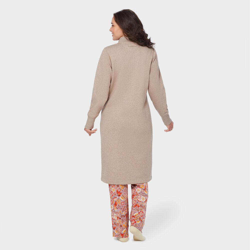 Women's Souped-Up Fleece Zip Up Robe Main Image