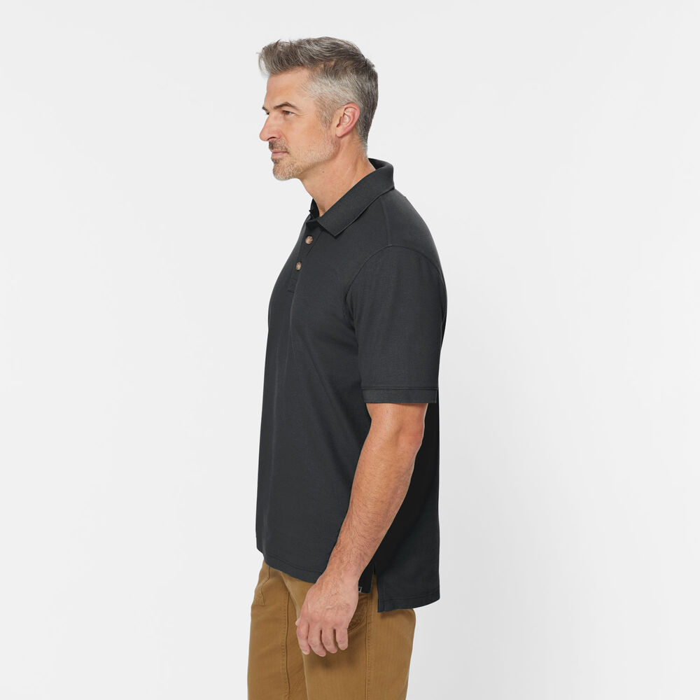 Men's No Polo Shirt Short Sleeve Main Image