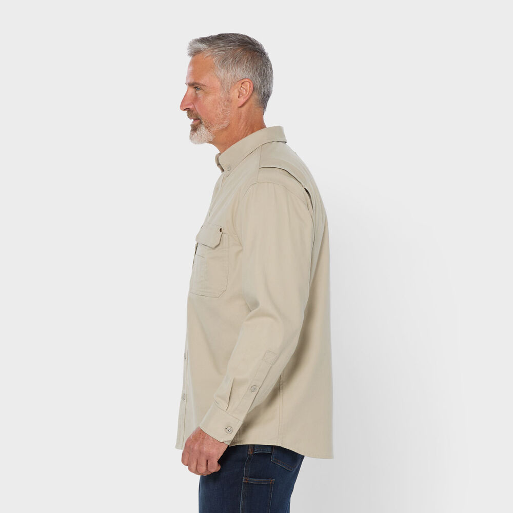 Men's Fire Hose Lightweight Long Sleeve Work Shirt Main Image