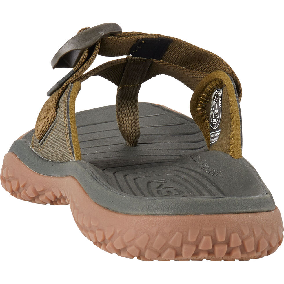 Keen Solr Infradito Donna Toe Post - Grigio Chiaro