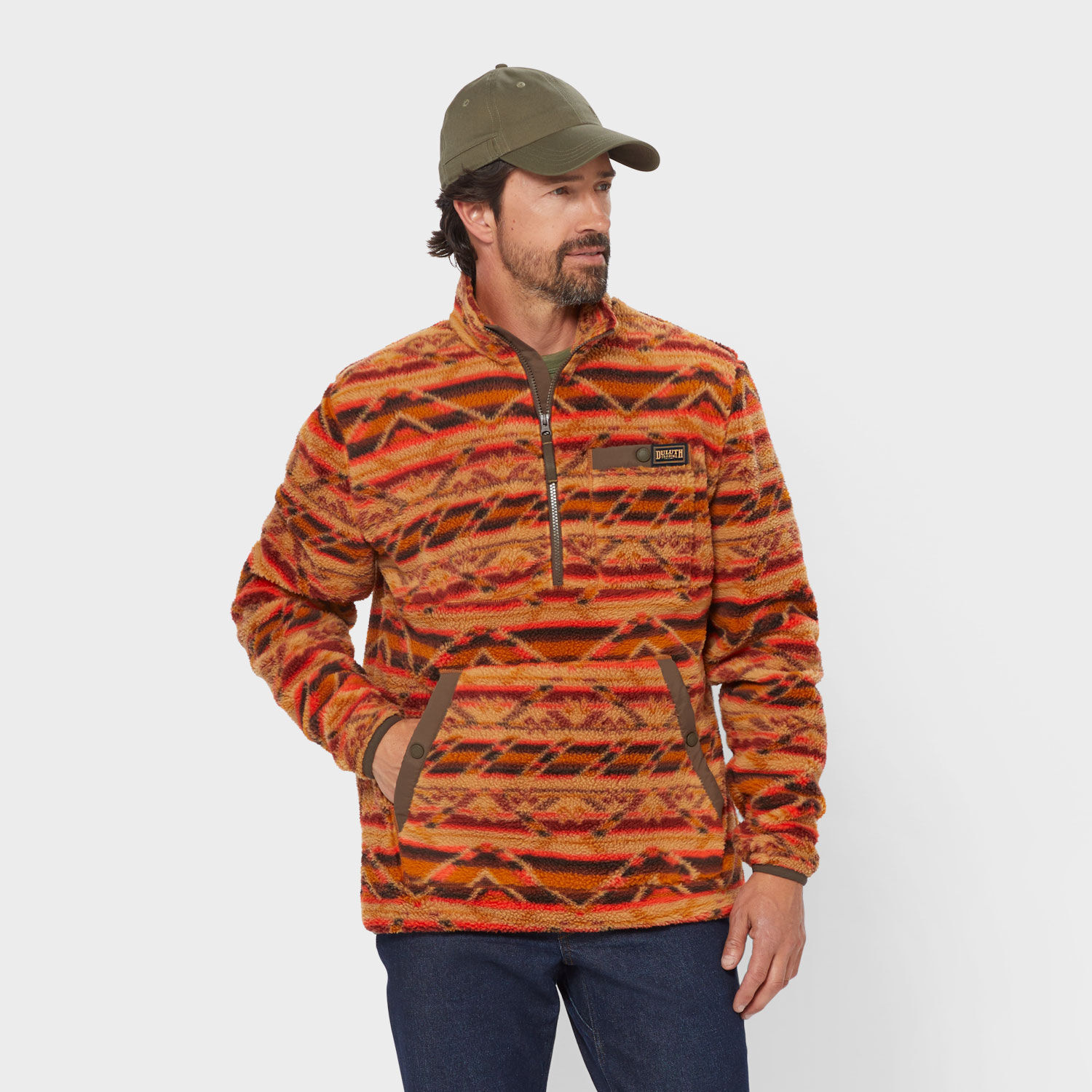 Men's Pile Hi Fleece Half Zip Mock Neck | Duluth Trading Company