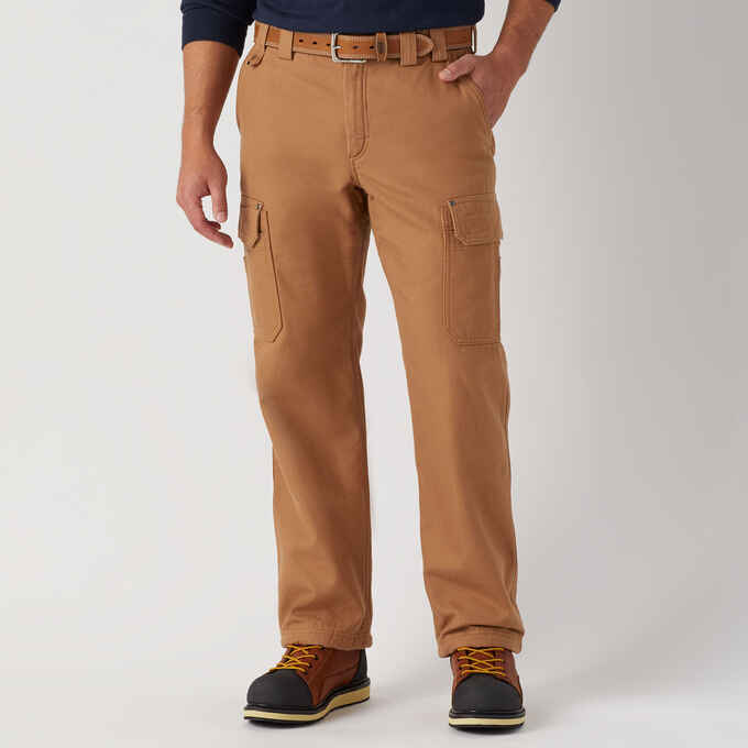 Men's Fire Hose Fleece-Lined Relaxed Fit Pants | Duluth Trading Company