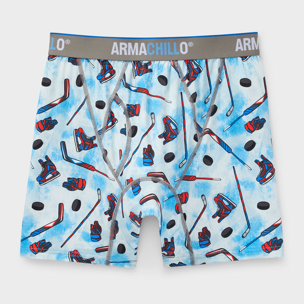Men's Armachillo Cooling Pattern Boxer Briefs Main Image