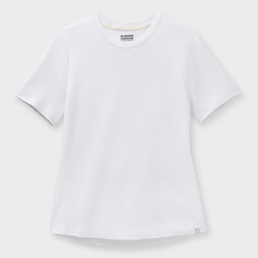 Women's AKHG Renew Bamboo Crewneck Short Sleeve Tee Main Image