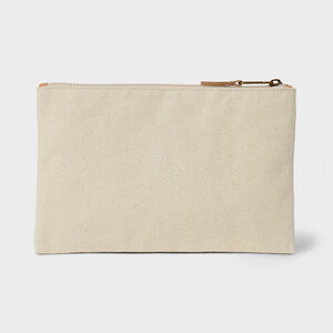 Canvas Embroidered Pouch